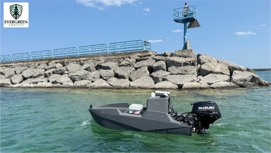Evergreen Additive Scales LFAM for Field-Ready Unmanned Vessels