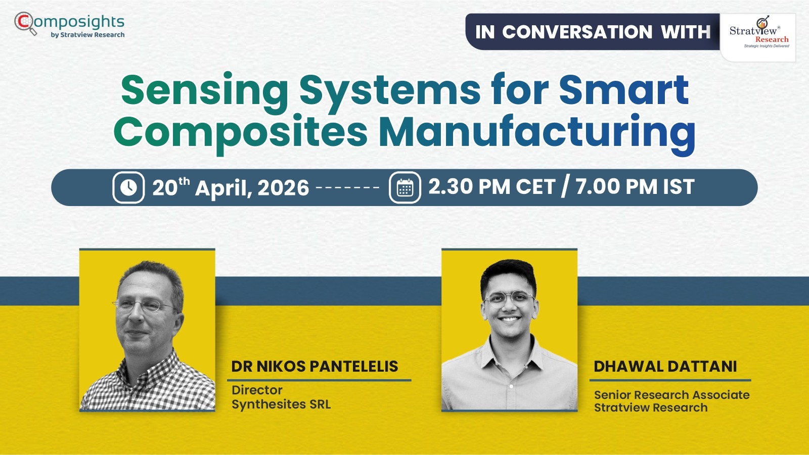 Sensing Systems for Smart Composites Manufacturing | Dr Nikos Pantelelis with Composights