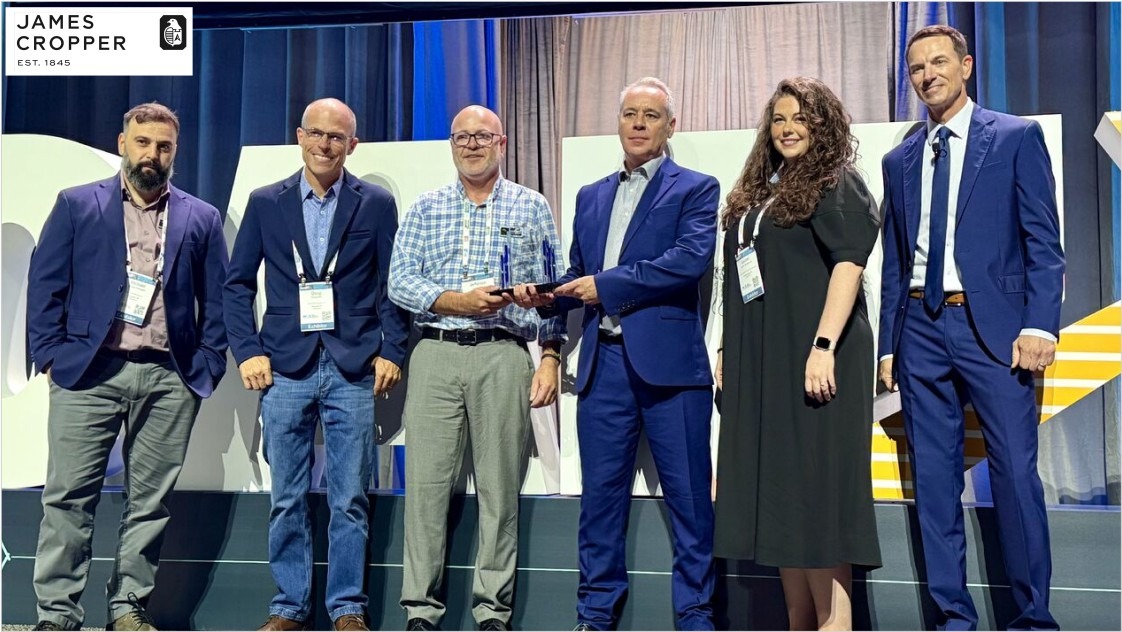 James Cropper and Carbon Fiber Recycling Win CAMX Award for Recycled Carbon Fiber Nonwovens