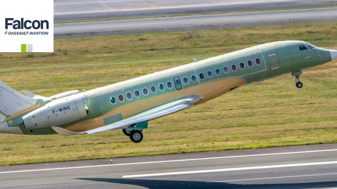 Dassault Falcon 10X Completes Maiden Flight Ahead of Certification Campaign