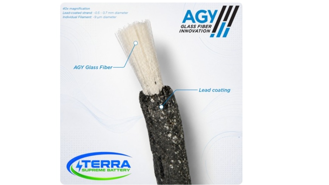 AGY’s S2 Glass Fiber Reinforces Terra Supreme’s New Composite Battery Grids